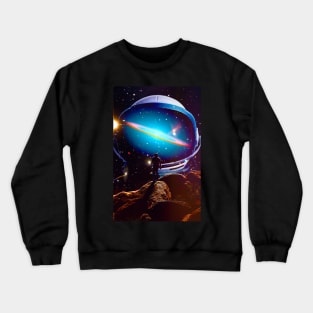 Stellar Encounter: Embracing the Cosmos Crewneck Sweatshirt